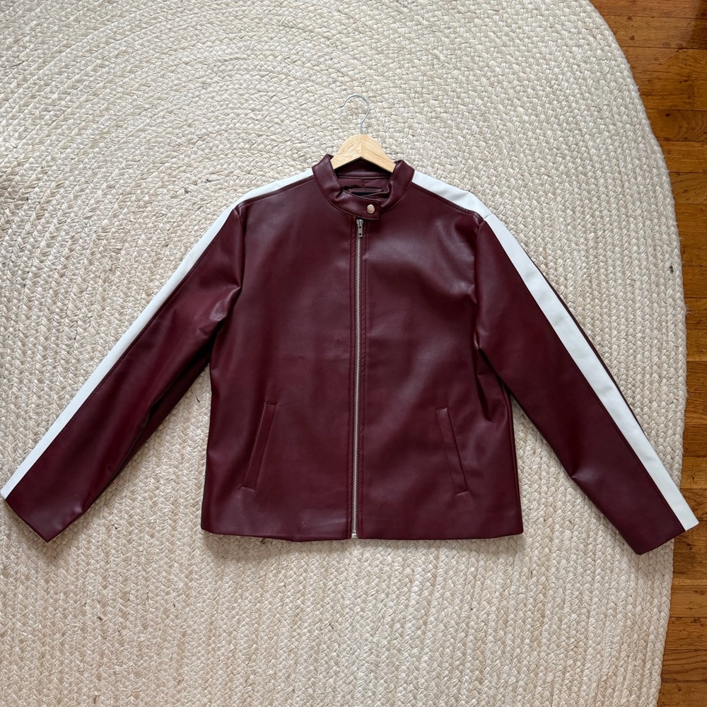 Cotton On Faux Leather Jacket